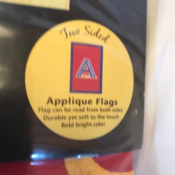 USC Trojans Fight On Two Sided Flag Vertical Mount W28" X H44" Embroidered Logo - Picture 5 of 10